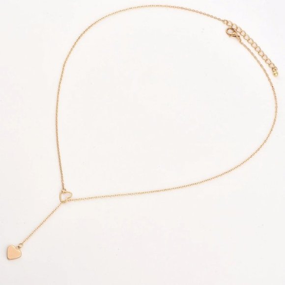 Valentines ❤️ Heart Gold Necklace - Picture 6 of 6